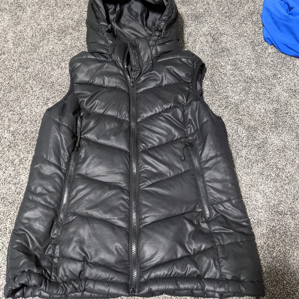 Black Shiny Vest